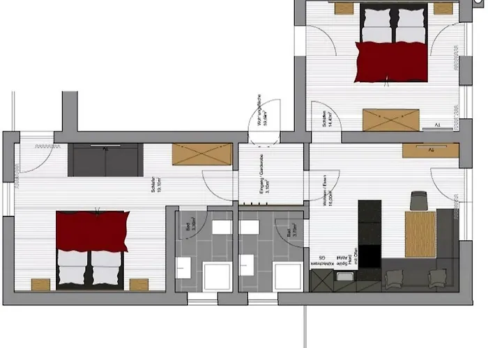 アパート Bergwald *